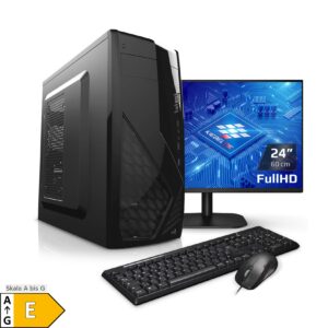 PC Set mit 23.8 Zoll TFT Storm 10 Media Intel Core i3-10100F