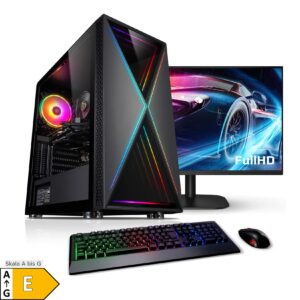 PC Set Gaming mit 27 Zoll TFT Void Intel Core i5-10400F