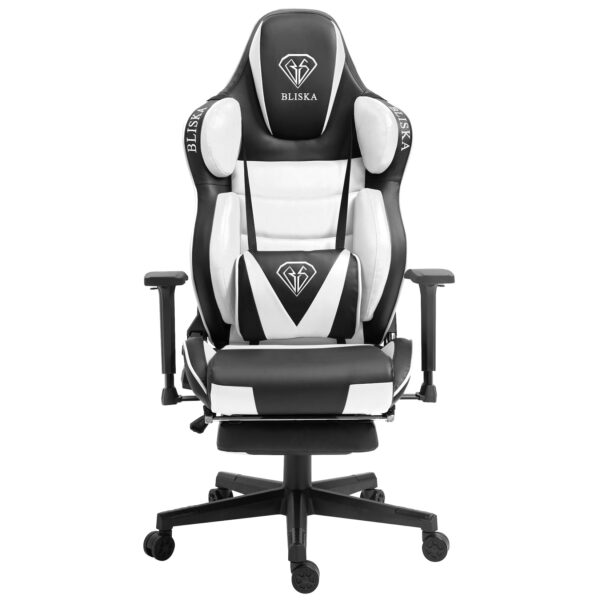 Gaming Stuhl Chair Racing Chefsessel mit Sportsitz und ergonomsichen 4D-Armlehnen