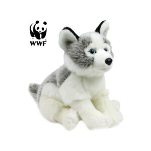 WWF - Plüschtier - Husky (23cm) lebensecht Kuscheltier Stofftier