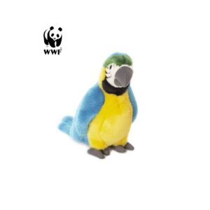 WWF - Plüschtier - Gelbbrustara Papagei (18cm) Kuscheltier Stofftier Vogel