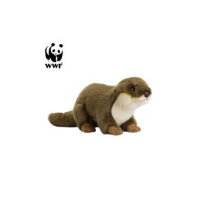 WWF Plüschtier Europäischer Fischotter (20cm) lebensecht Kuscheltier Stofftier