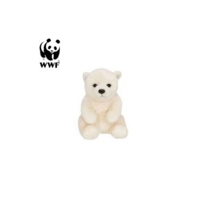 WWF Plüschtier Eisbär (14cm) lebensecht Kuscheltier Stofftier Bär Arktis