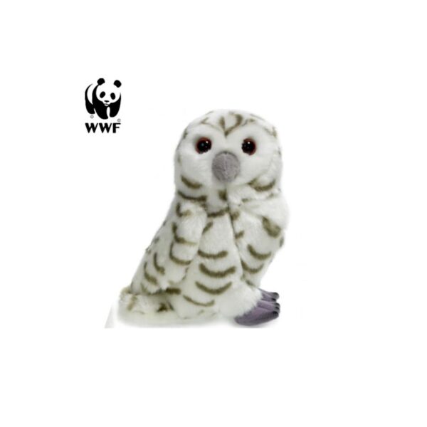 WWF - Plüschtier - Schneeeulen Baby (15cm) lebensecht Kuscheltier Stofftier