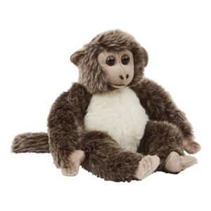 WWF Plüschtier - Affenbaby graubraun (23cm) Plüschtier Kuscheltier lebensecht Affe Äffchen