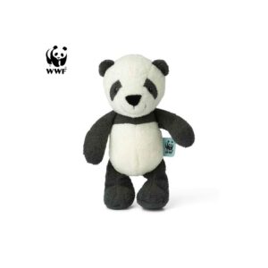 WWF Cub Club - Panu der Panda (22cm) mit Glöckchen Kuscheltier Stofftier für Kleinkinder