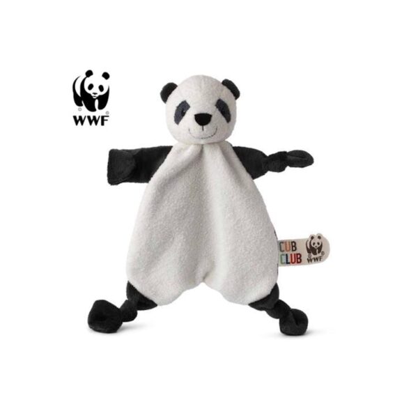 Cub Club - Schmusetuch Panu der Panda (30cm) für Kleinkinder Pandabär Schnuffeltuch