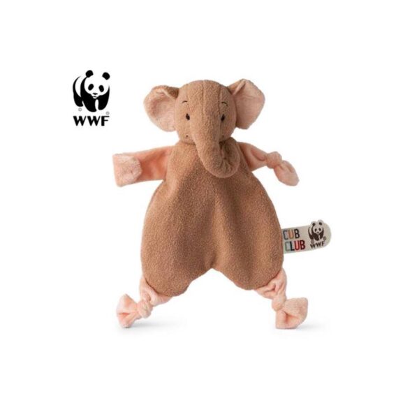 WWF Cub Club - Schmusetuch Ebu der Elefant (beige