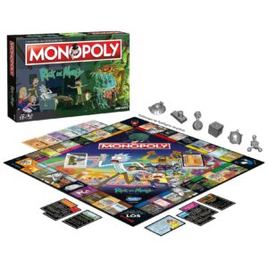 Monopoly Rick and Morty Edition Brettspiel Gesellschaftsspiel Spiel deutsch