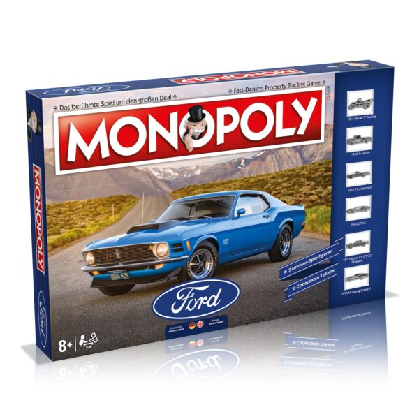 Monopoly Ford Edition Deutsch / Englisch