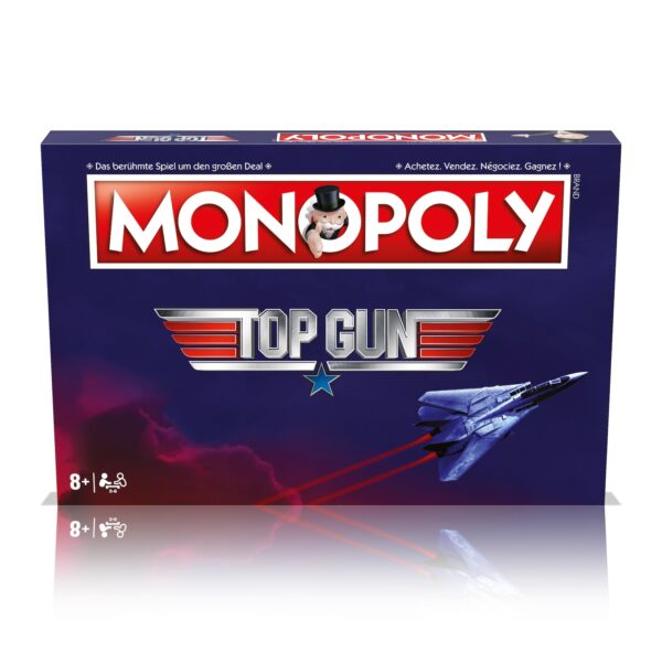 Monopoly Top Gun Deutsch Französisch Edition Spiel Brettspiel Gesellschaftsspiel