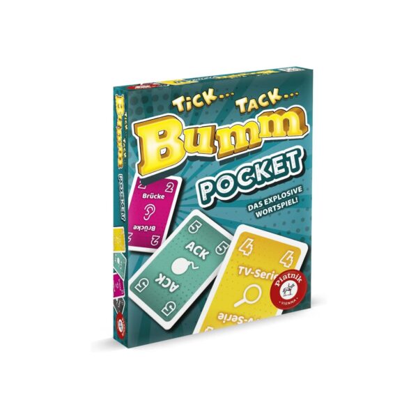 Piatnik - Tick Tack Bumm Pocket Wortspiel Gesellschaftsspiel