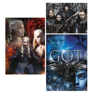 Clementoni 80030 - Puzzle Set - Game of Thrones (1x 500 Teile