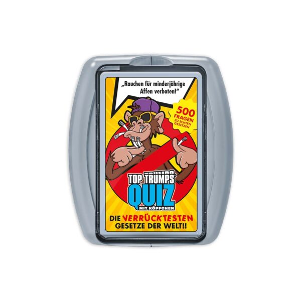 Top Trumps Quiz - Die verrücktesten Gesetze der Welt Quizspiel Wissensspiel