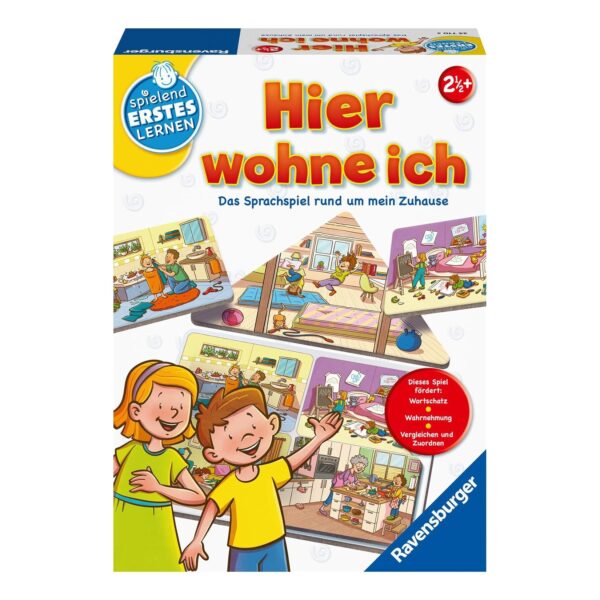 Ravensburger - Lernspiel - Hier wohne ich