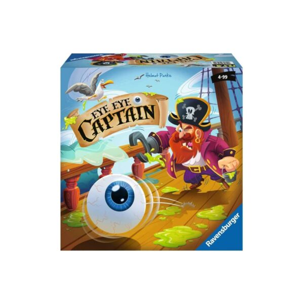 Ravensburger - Kinderspiel - Eye Eye Captain Gesellschaftsspiel Piratenspiel Spiel