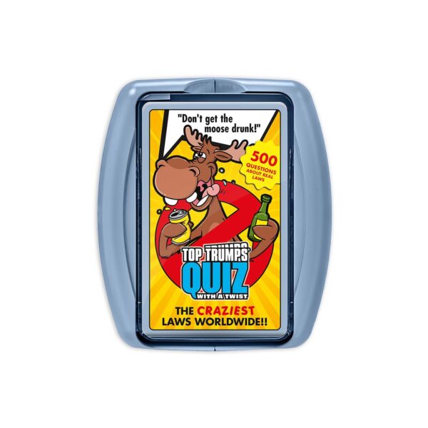 Top Trumps Quiz - Don't get the moose drunk! – crazy laws worldwide (englisch)