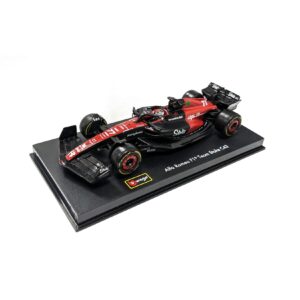 Bburago 18-38086 - Modellauto - F1 Alfa Romeo C43 #77 Bottas (mit Helm