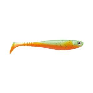 Jackson Zanderbait 10cm Green Orange Zanderangeln Gummifisch