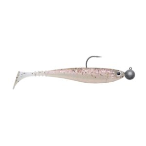 Jackson Zanderbait 12cm Rigged Salt n Pepper Zanderangeln Gummifisch montiert