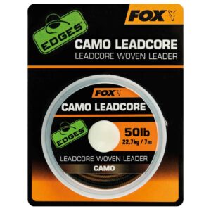 Fox Camo Leadcore Woven 50lb 7m Vorfachmaterial