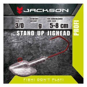 Jackson VMC Jighead Stand Up 3/0 für Köderlänge 5–8 cm 5g