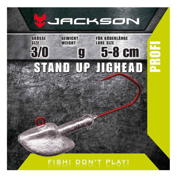 Jackson VMC Jighead Stand Up 3/0 für Köderlänge 5–8 cm 5g