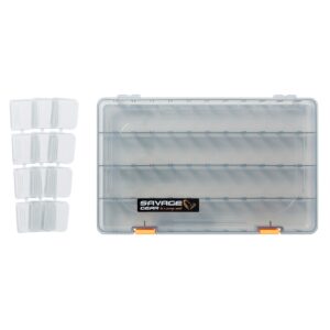 Savage Gear Lurebox 6B Deep Smoke 36X22.5X8Cm Köderbox Angelbox