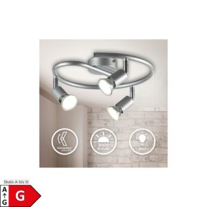 LED Deckenlampe Wohnzimmer schwenkbar GU10 Metall