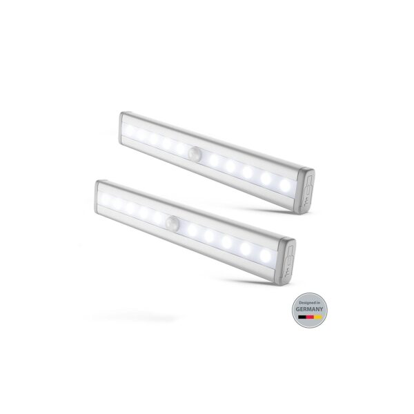 2x LED Schrank-Beleuchtung Bewegungsmelder