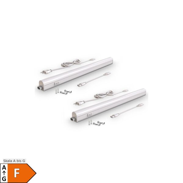 2xLED Unterbauleuchte SET 8W Lichtleiste