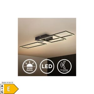 LED Deckenlampe modern drehbar Frame schwarz