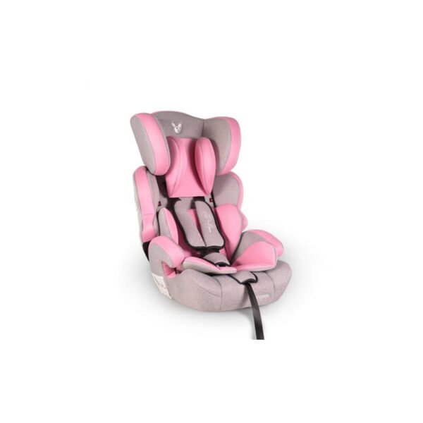 Cangaroo Kindersitz Deluxe Gruppe 1/2/3 (9 - 36 kg) 1 bis 12 Jahre verstellbar pink