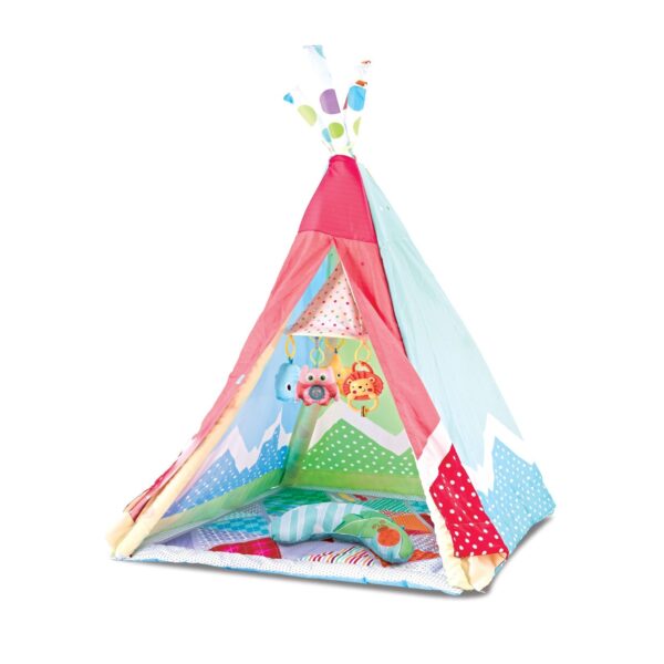 Kikkaboo Spielbogen 2 in 1 Tipi Spielzelt