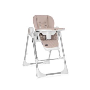 Lorelli Kinderhochstuhl 2 in 1 Camminando Babywippe verstellbar Schwingfunktion beige