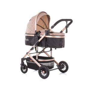 Chipolino Kombikinderwagen 2 in 1 Estelle Babywanne Sportsitz verstellbar braun