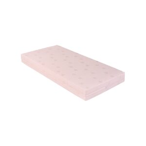 Kikkaboo Babybett Matratze Extra Comfort 120 x 60 x 8 cm Bezug abnehmbar rosa