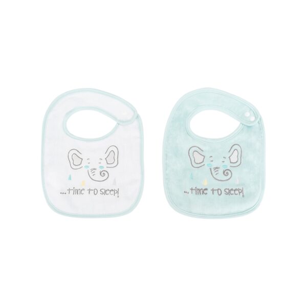 Kikkaboo Babylatz Frottee 2-teiliges Set