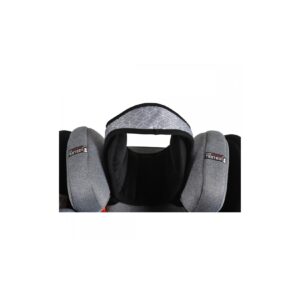 Cangaroo Kindersitz-Kopfstütze Shelter ergonomisch Kopfschutz für Auto Kopfgurt grau