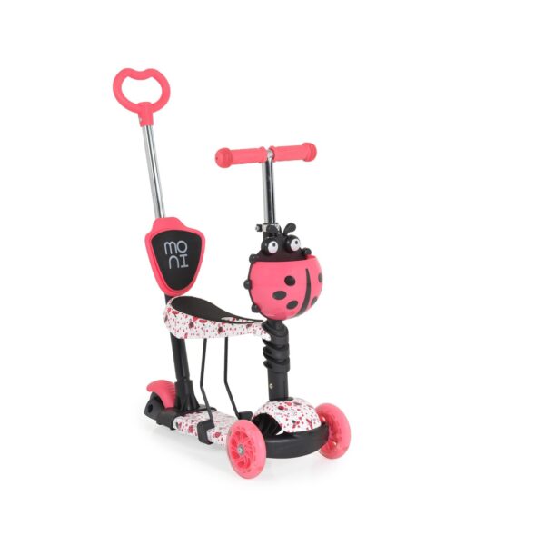 Moni Kinderroller Lollipop 3 in 1 Schiebestange