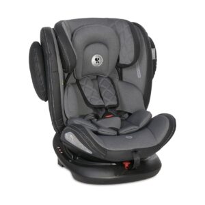 Lorelli Kindersitz Aviator SPS Isofix Gruppe 0+/1/2/3 (0 - 36 kg) 0 - 12 Jahre grau/schwarz