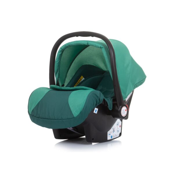 Chipolino Kindersitz Babyschale Havana Gruppe 0+ (0 -13 kg) Adapter