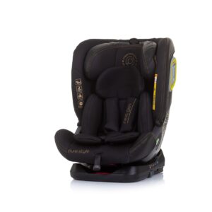 Chipolino Kindersitz i-Size Next Gen (40 - 150 cm) Isofix Reboard 360° drehbar schwarz