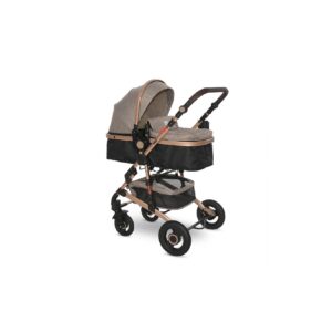 Lorelli Kinderwagen Alba 2 in 1 Sportsitz Babywanne Gummireifen