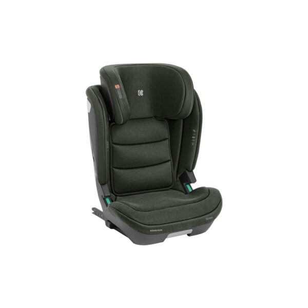 Kikkaboo Kindersitz i-Scout i-Size (100 - 150 cm) Kopfstütze verstellbar Isofix grün