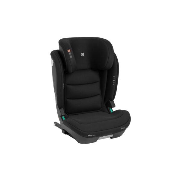 Kikkaboo Kindersitz i-Scout i-Size (100 - 150 cm) Kopfstütze verstellbar Isofix schwarz