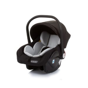 Chipolino Babyschale Havana i-Size (40-85cm) Gruppe 0+ bis 13 kg Gurt Sonnendach schwarz grau