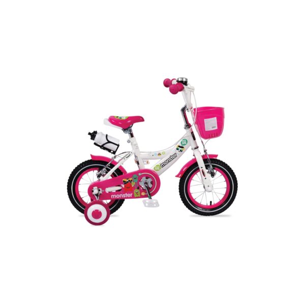 Kinderfahrrad 12 Zoll 1281 rosa Mädchen