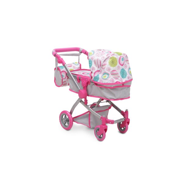 Puppenwagen pink Rose 9651B