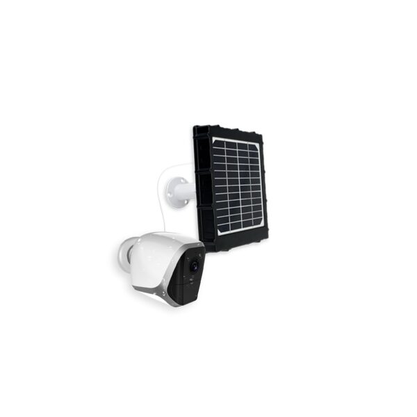 LUVISION Kabellose WLAN Solar IP Kamera Wifi Überwachungskamera mit Akku Solarpanel Sonnenkollektor Bewegungsserkennung